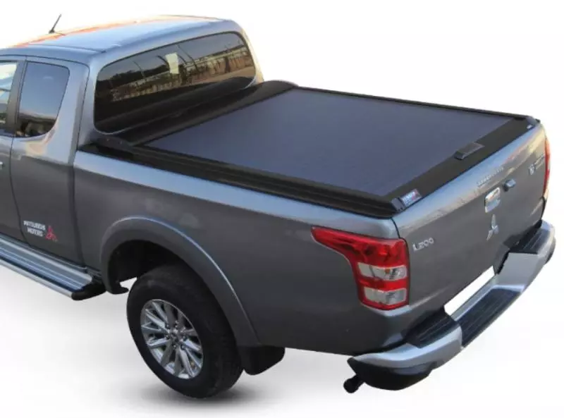 Ролет для Fiat Fullback, Mitsubishi L200 2015+ (Club cab) матовий чорний